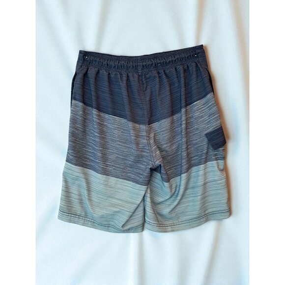 George Size S (28-30) Blue Striped E-Board Swim Trunks - Picture 3 of 10